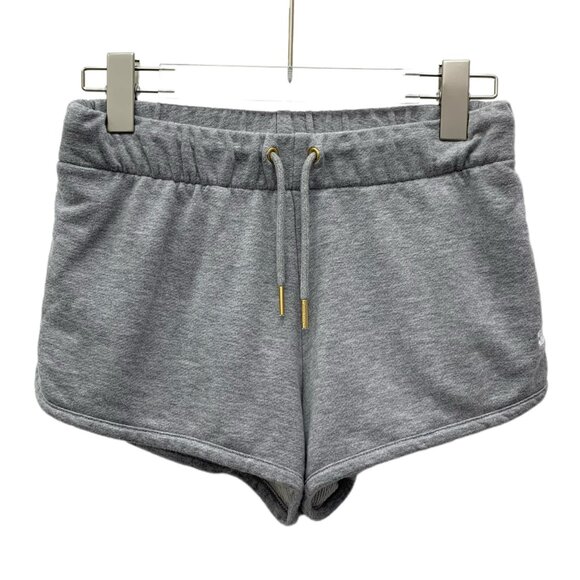 GW0193 Celine Gray Arc de Triomphe embroidered drawstring cotton casual shorts X - Picture 1 of 9
